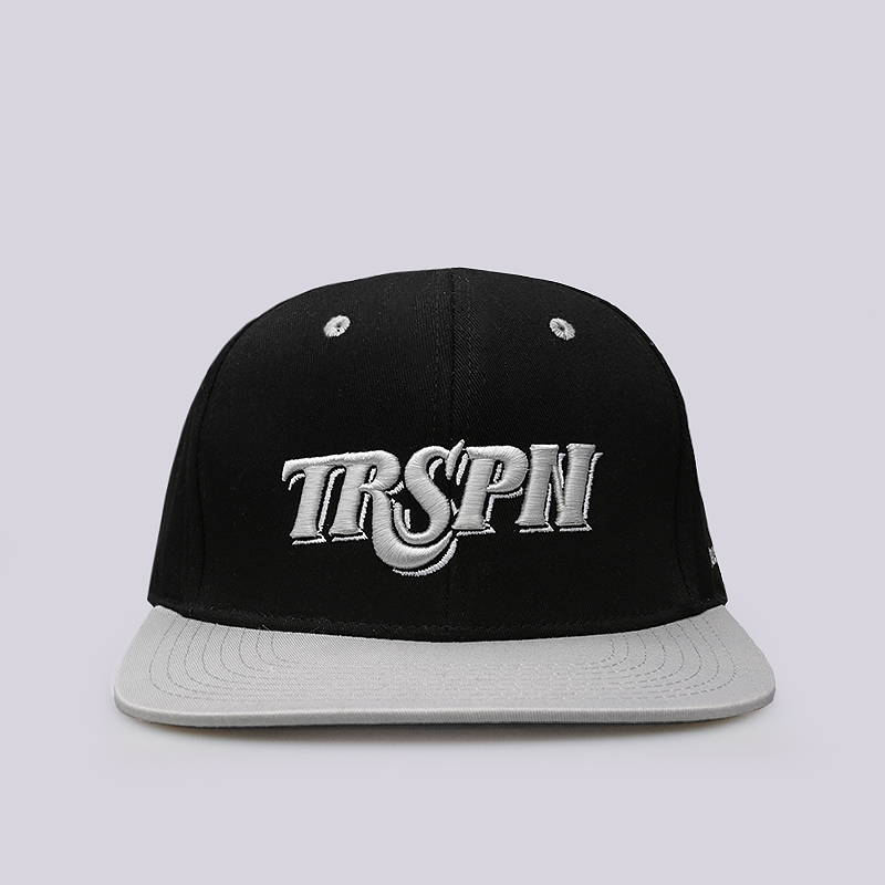  черная кепка True spin Typo Team Typo Team-black/grey - цена, описание, фото 1